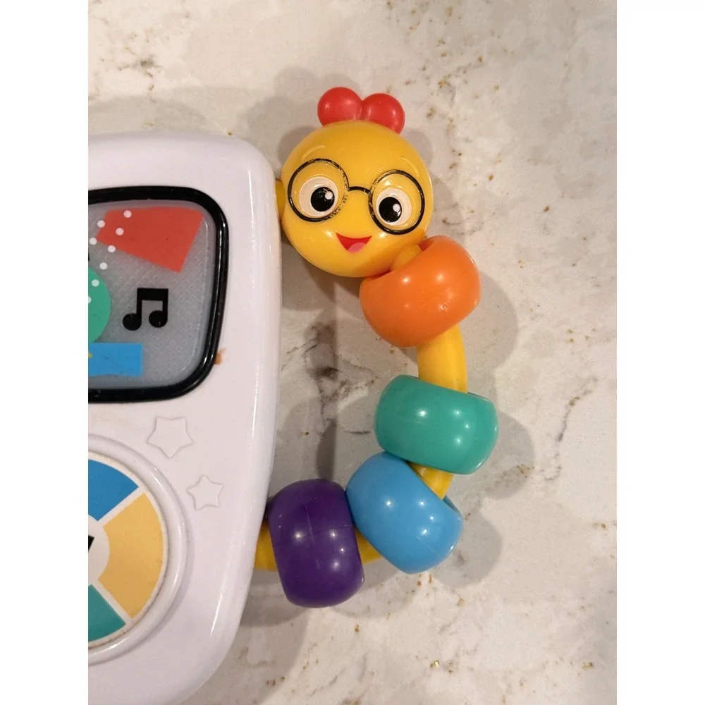 Baby Einstein Take Along Tunes Musical Toy 30704 White Caterpillar Lights Sounds